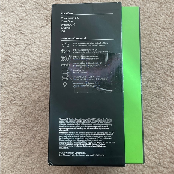 Xbox Elite Series 2 Wireless Controller (For Parts Only) - Picture 5 of 6